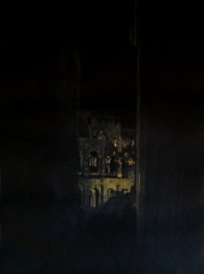 scorcio notturno di teatro marcello 2019 puntasecca